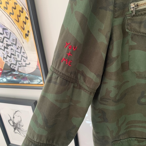 Pam & Gela Camo Utility Jacket | Size Small - Picture 2 of 7